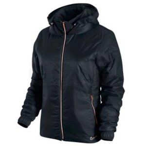 Nike Women's Black Ultra Light Filled Jacket Sz L